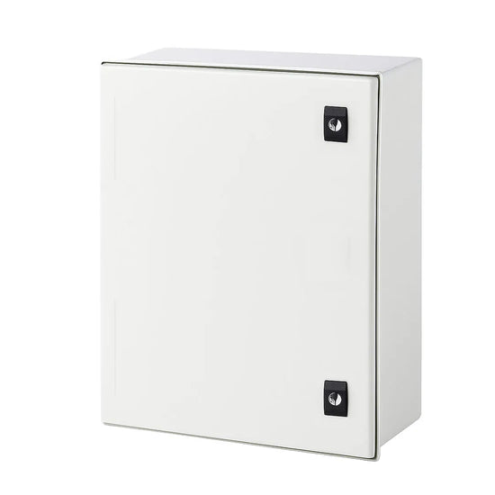 Gabinete mural 1P c/plat. de mont. 800HX600WX300Dmm Fibra d/vid. IP65