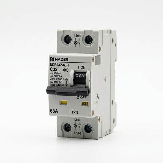 NADER NDB6AZ-63H/32/1PN INTERRUPTOR MODULAR CAJA CON 8PZ
