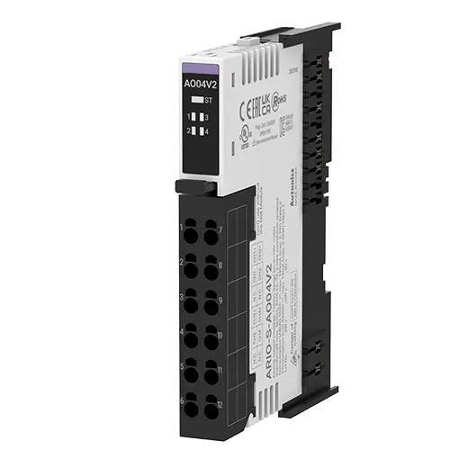 ARIO-S-AO04V2 Módulo de expansión I/O 4 salidas analógicas 0-10V 24VCD