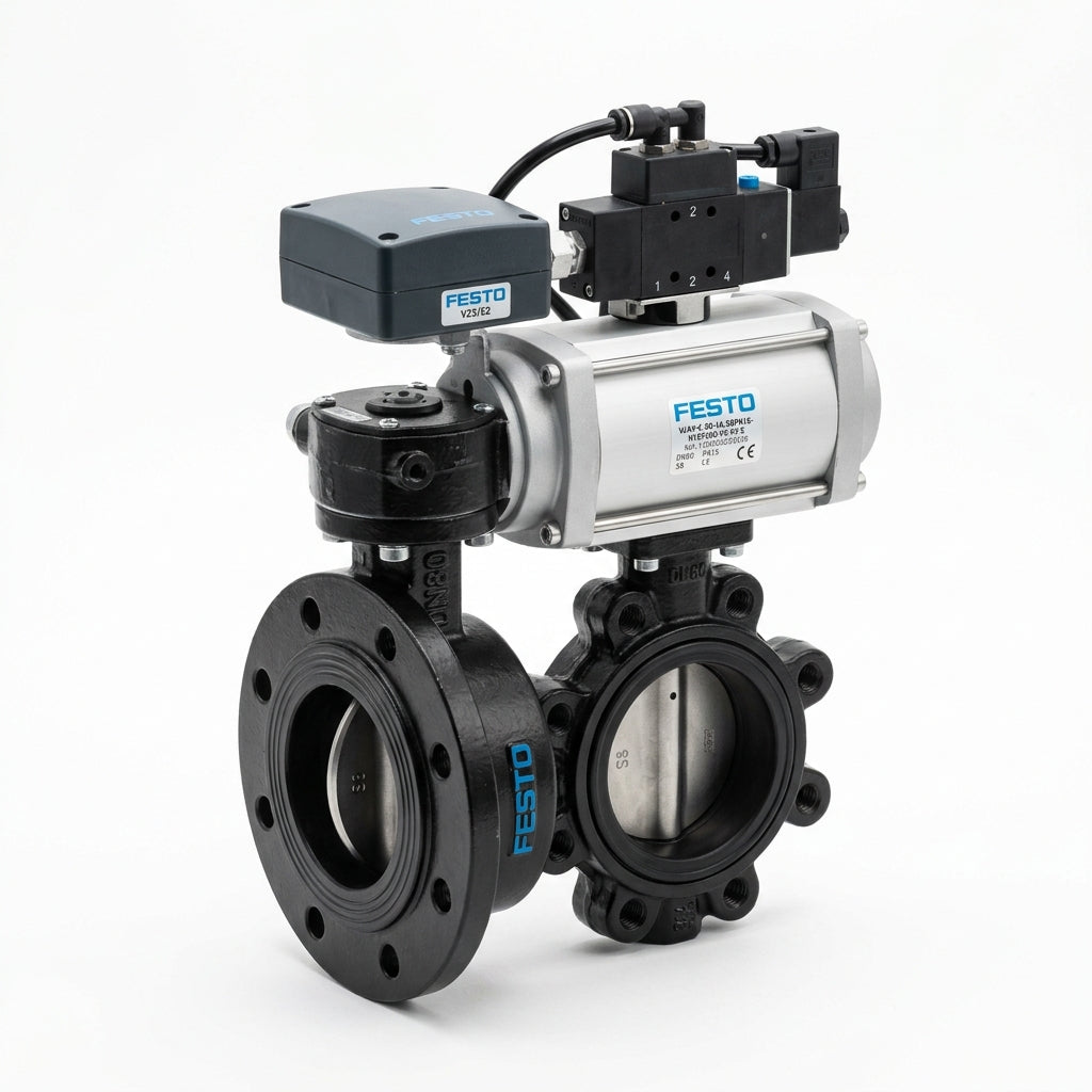 FESTO VZAV-C-80-16-S8PN16-H1EP200-V5-V3-E