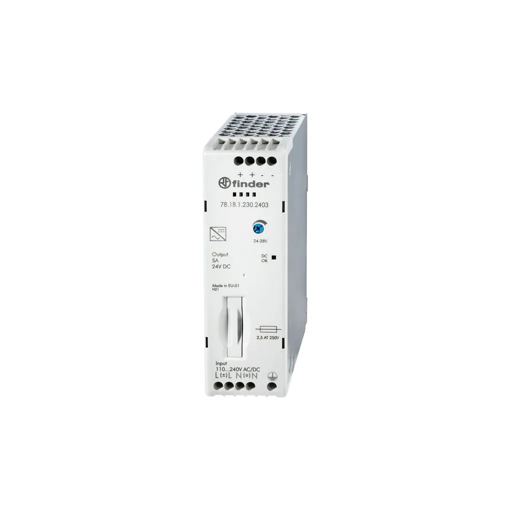 Fuente de alimentación monofásica 120-240V Output 110W 24VCD 4.5A
