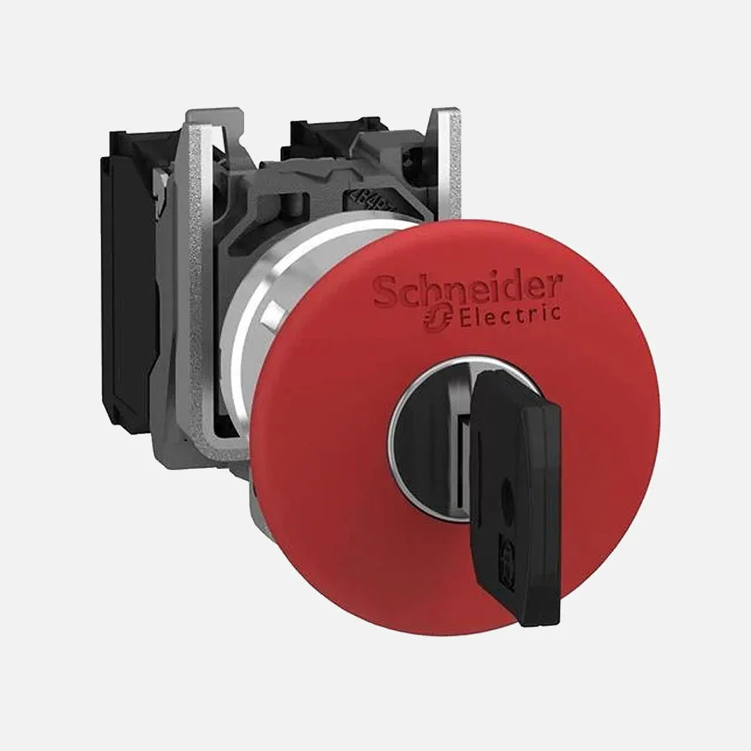 BOTON PARO EMERGEN C/LLAVE 1NANC SC1-TES