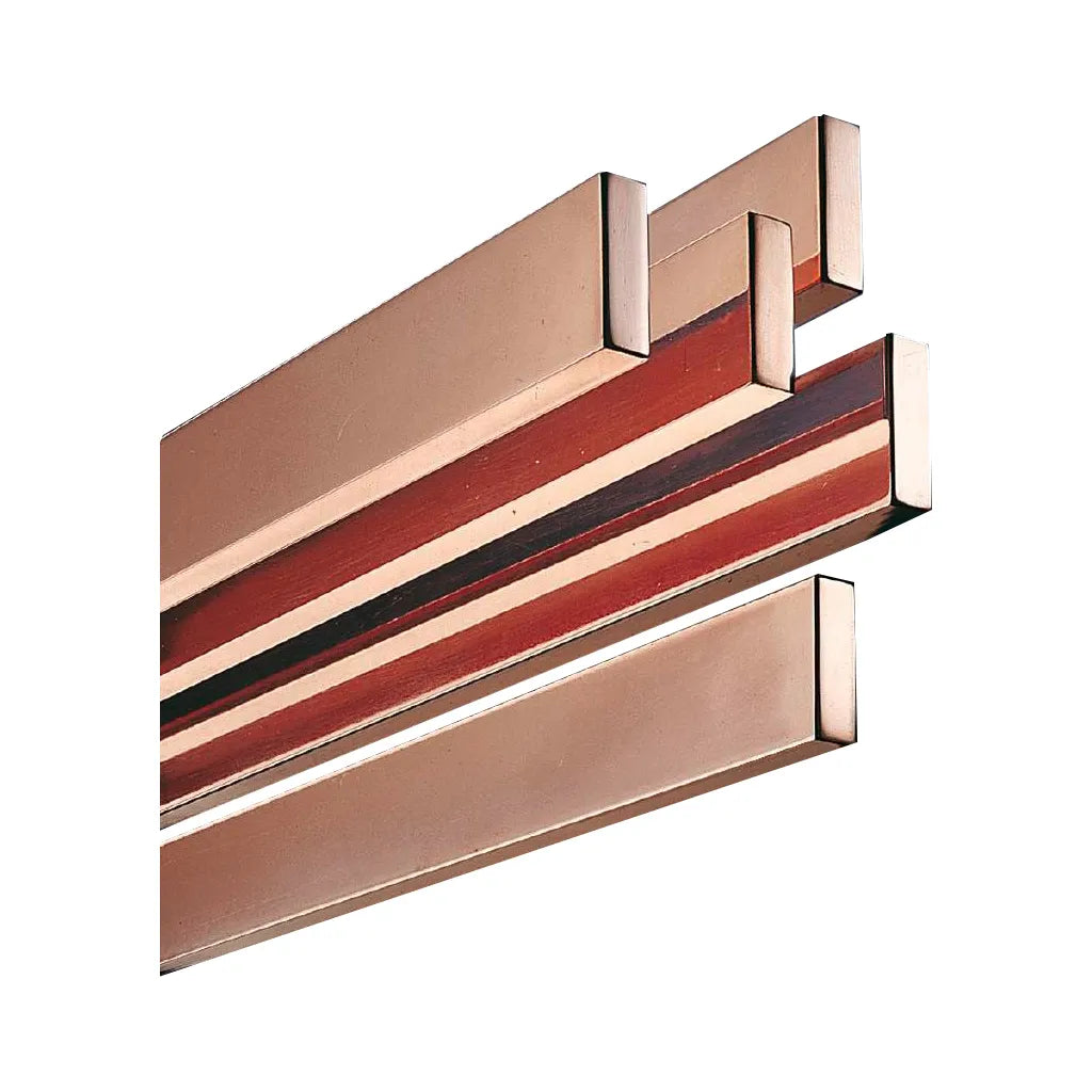 SV Barra colectora de E-Cu F30 330A 25x5mm 2400Lmm 6 piezas