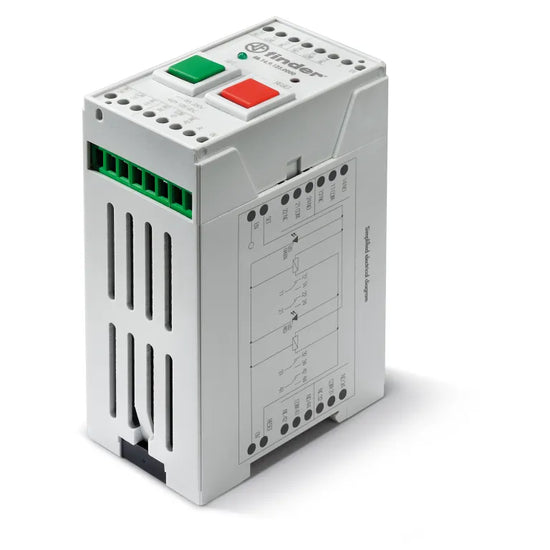Relé biestable modular 24VDC 4CO 4NA4NC 8A 250VAC