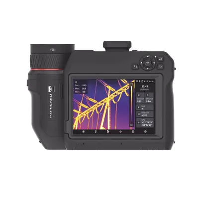 SP60-L25 Cámara termica portátil dual 8Mpx 5” LCD Touch IR 640x480px -20~650 °C