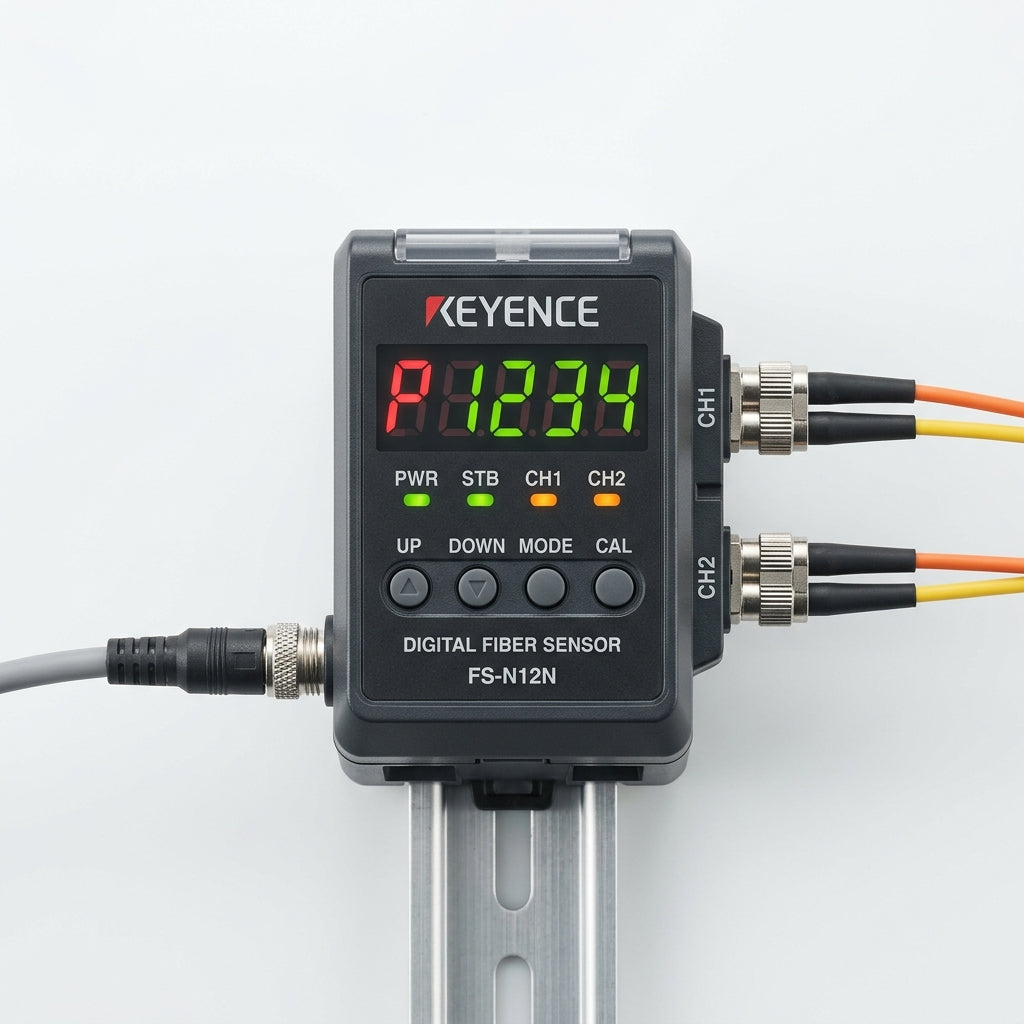 KEYENCE FS-N12N Amplificador de fibra