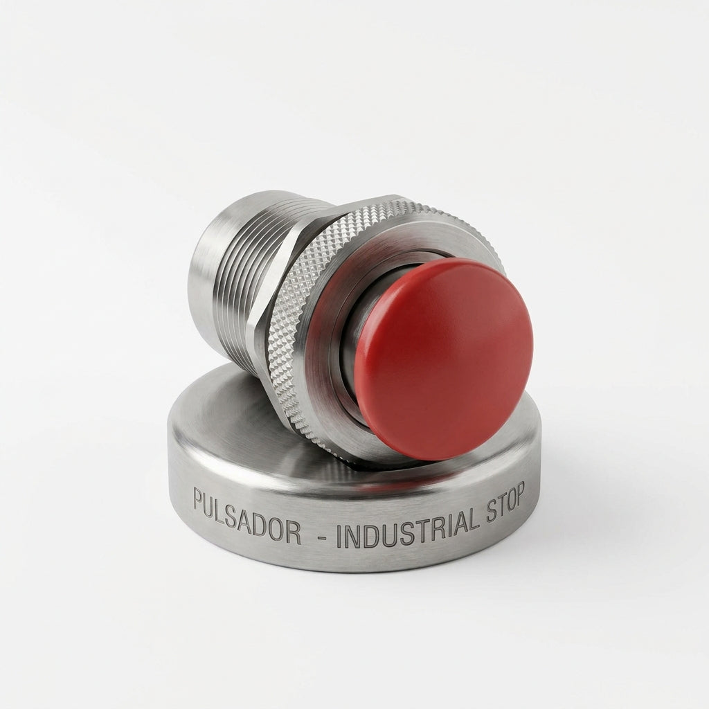 BIND Pulsador Doble Mando  127/220V con bloques 1NA y 1NC