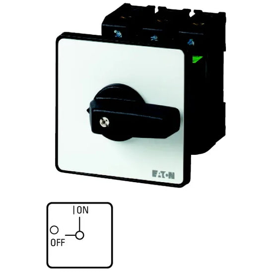 P3-63/Z Interruptor ON-OFF Manija negra 3P 63A montaje a riel IP65