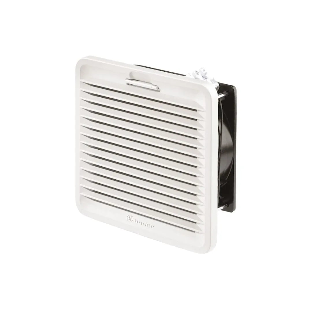 Ventilador con filtro 550m³/h 320x320mm 230VCA RAL 7035 Tamaño 5