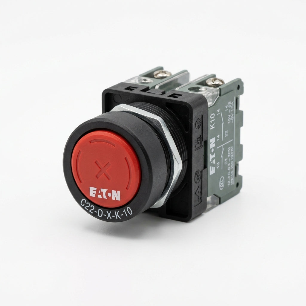EATON C22-D-X-K-10 BOTON NEGRO