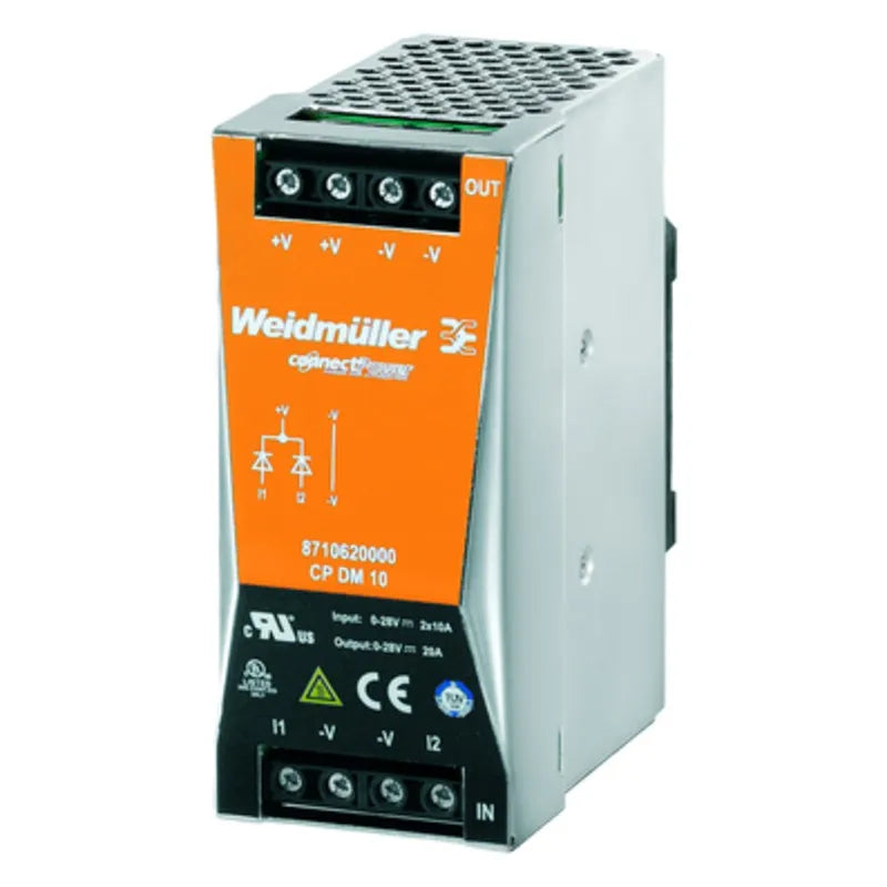 CP DM 10 Módulo de diodo para conexión entre fuentes 24VCD 10A Output  24VCD