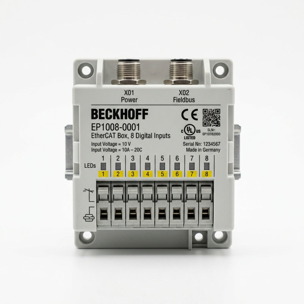 Beckhoff Ep1008-0001 módulo EtherCAT Box
