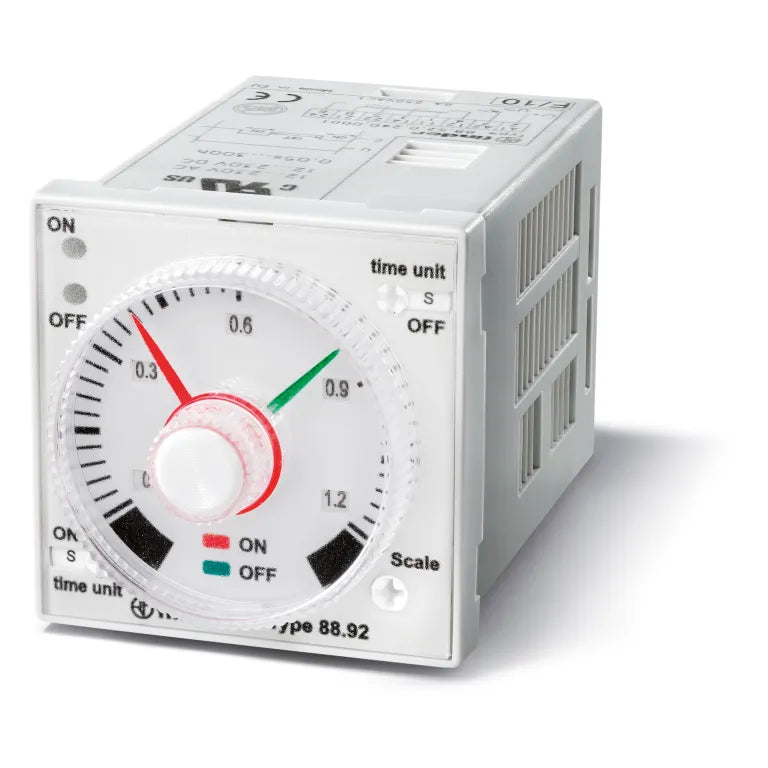 Temporizador cíclico asimétrico (inicio ON) octal 12-240VAC/DC 2NA2NC 8A 250V