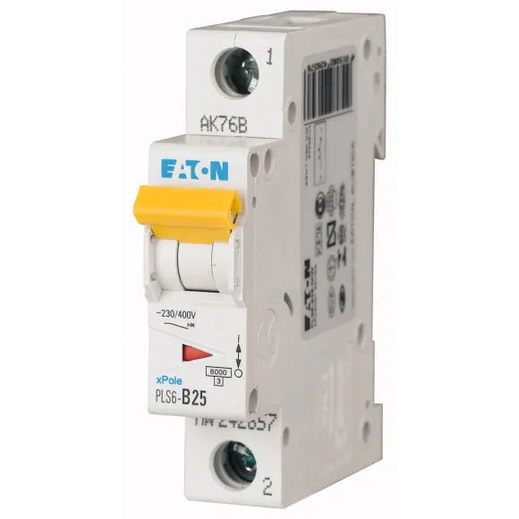 PLS6-C25-MW Xpole Interruptor termomagnético (ITM) 1P 25A 6kA Curva C