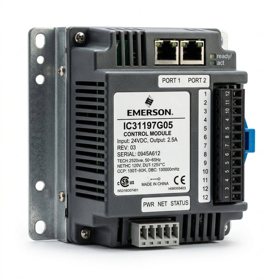 Emerson IC31197G05 módulo de E/S analógica
