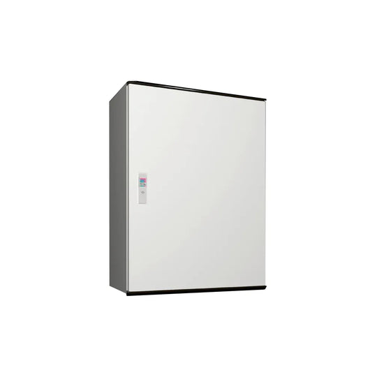 KS Gabinete mural de poliester 1P 800Hx600Wx300Dmm RAL7035 IP66 NEMA 4X