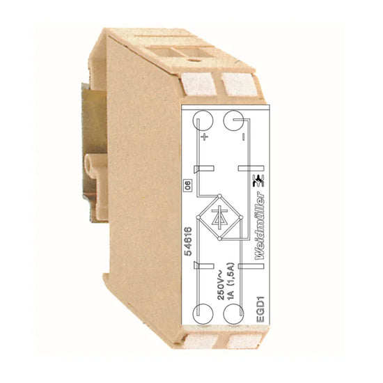 EGD 1 Circuito rectificador Input 5-240VCA