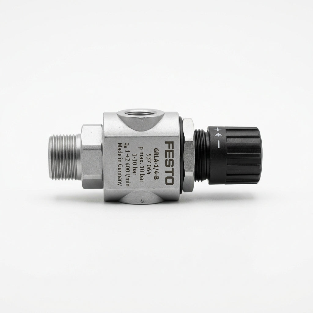 Festo Grla-1/4-b Válvula Reguladora De Flujo