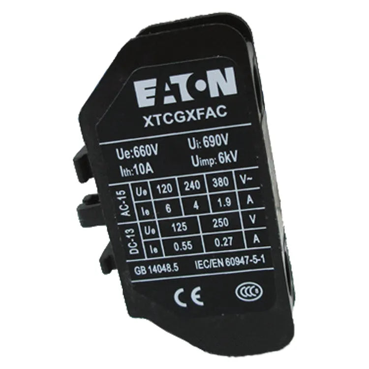 XTCGXFAC01 Contacto auxiliar montaje superior 1NC para XTCG