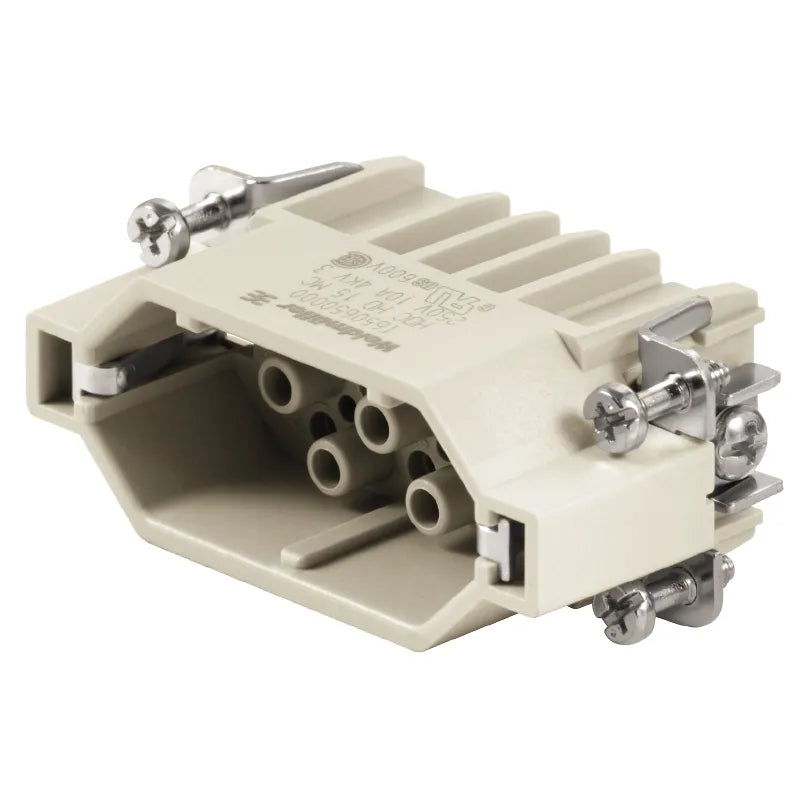 HDC HD 15 MC Inserto macho para señales C/Crimpada 15P+PE 10A 250V Grupo 2