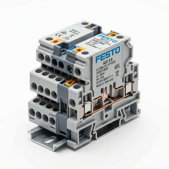 FESTO A3T 2.5, CLEMA DE 3 PISOS 2428510000