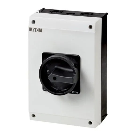 T5-3-8342/I5/SVB-SW Interruptor CAM principal Maneta roja 6P 100A con caja IP65.