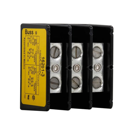 Bloque de distribución tripolar 150A 600V