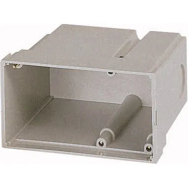 M22-H3 Cubierta para placa empotrable de plastico 3 orificio 59HX108WX95Dmm