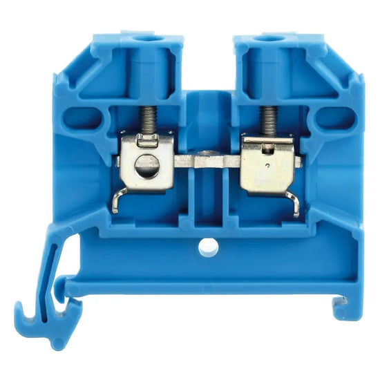 SAK 2.5/35 BL Clema de paso en color azul 2.5mm² 26-12AWG 24A 800VCA