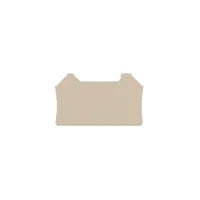 WAP WDU/WTR4/ZZ Tapa final para clema WDU/WTR4 beige oscuro