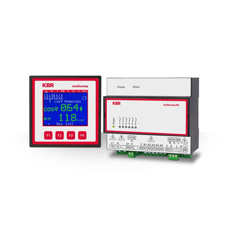 Multicomp D6 Controlador de potencia reactiva de 4 canales