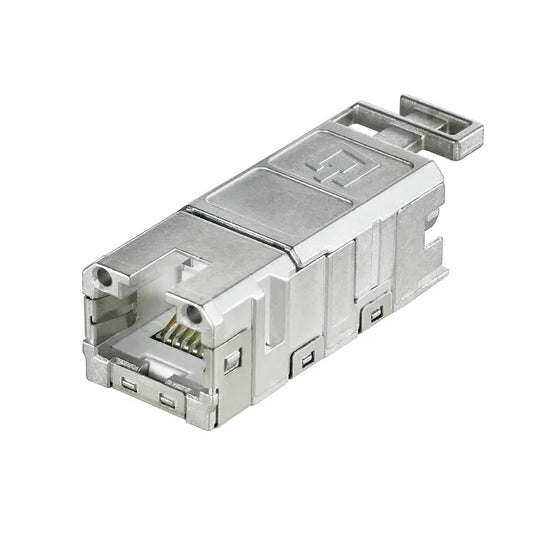 IE-BI-RJ45-FJ-A Conector hembra RJ45 CAT 6A TIA-A. Con conexión IDC