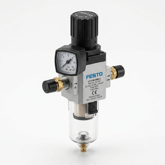 Festo LF-D-5M-MINI-A Válvula neumática con filtro