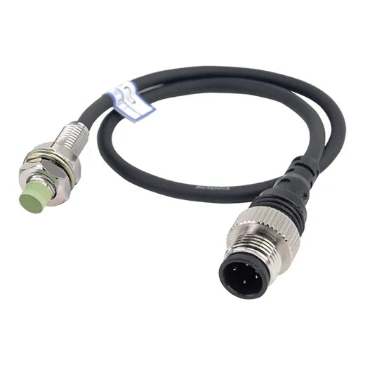 PRW08-2DN Sensor inductivo M08 SN 2mm No rasante 24VCD NPN NA T/cable conector