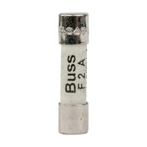 Fusible cerámico de acción rápida 2A 250VAC 1.5kA 5x20mm