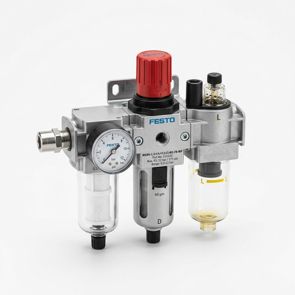 FESTO MSB6-1/2:C4:V12:J2:M1:F8-WP