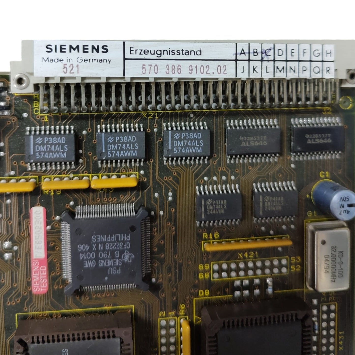 Siemens 6FX1138-6BB01 Tarjeta sinumerik 880