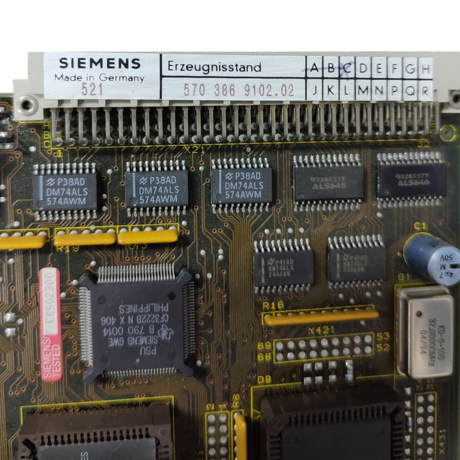 Siemens 6FX1138-6BB01 Tarjeta sinumerik 880