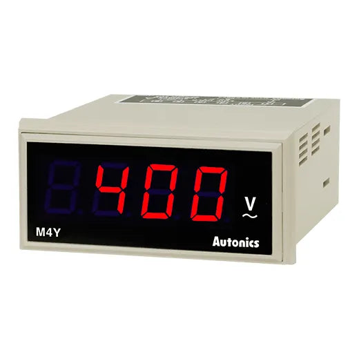 M4Y-AV-6 Voltímetro AC de panel 72WX36Hmm 100-240VCA Indicador