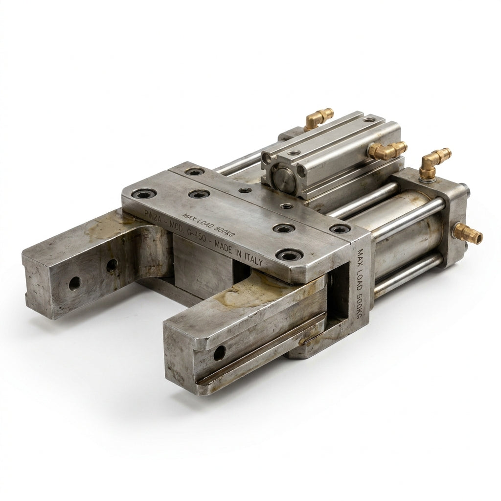 BIND GRZ-14-SCS-PNP 3714 Pinza de Colada GRZ-14 Cuerpo Medio con Mordaza de Sierra