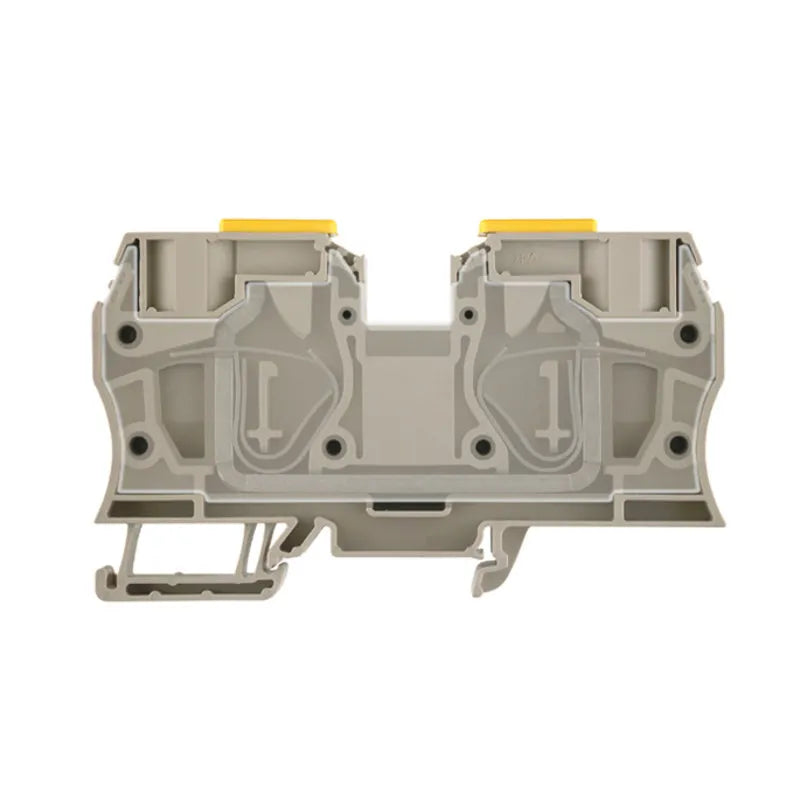ZDU 35 Clema de paso 2 conexiones 35mm² 12-2AWG 125A 800VCA Beige
