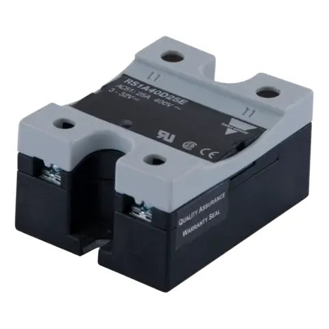Relevador estado sólido monopolar conmutación cero 40A 24-440VAC 3-32VDC IP20