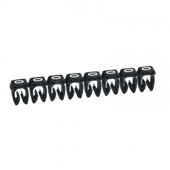 CAB 3 Identificador de cable 0.5-1.5mm² 20-16AWG Color negro Numero 0