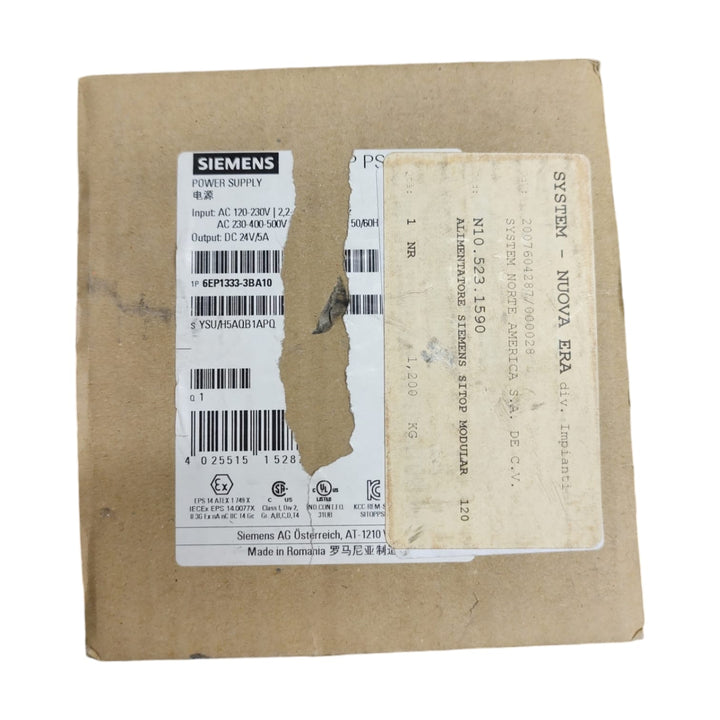 Siemens 6EP1333-3BA10 Sitop fuente de alimentación