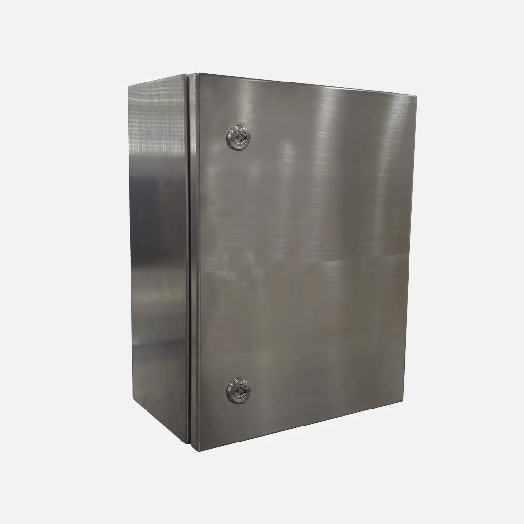 DM Gab c/plat acero inox AISI304 1P 400Hx300Wx210Dmm IP66 NEMA 4X