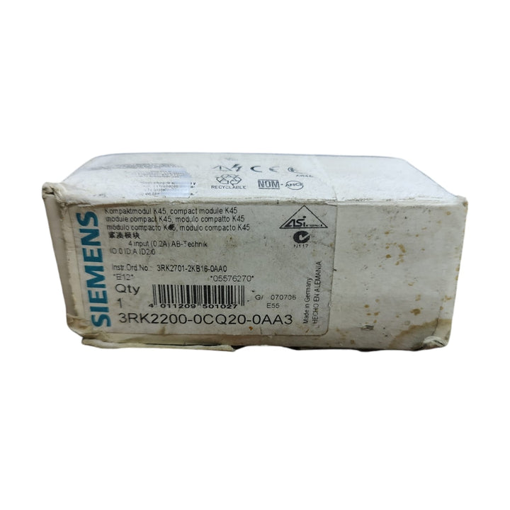 Siemens 3RK2200-0CQ20-0AA3 módulo compacto