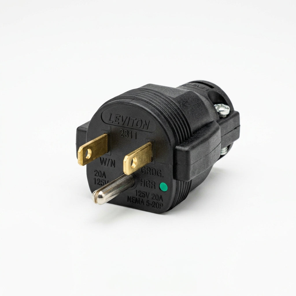 Leviton 2311 enchufe de bloqueo