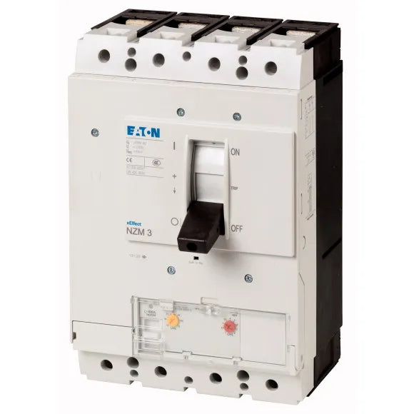 NZMN3-4-AE400 Interruptor electrónico tetrapolar 400A 690V 50kA IP20 Tamaño 3
