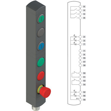 Pizzato BN AC6ZA46