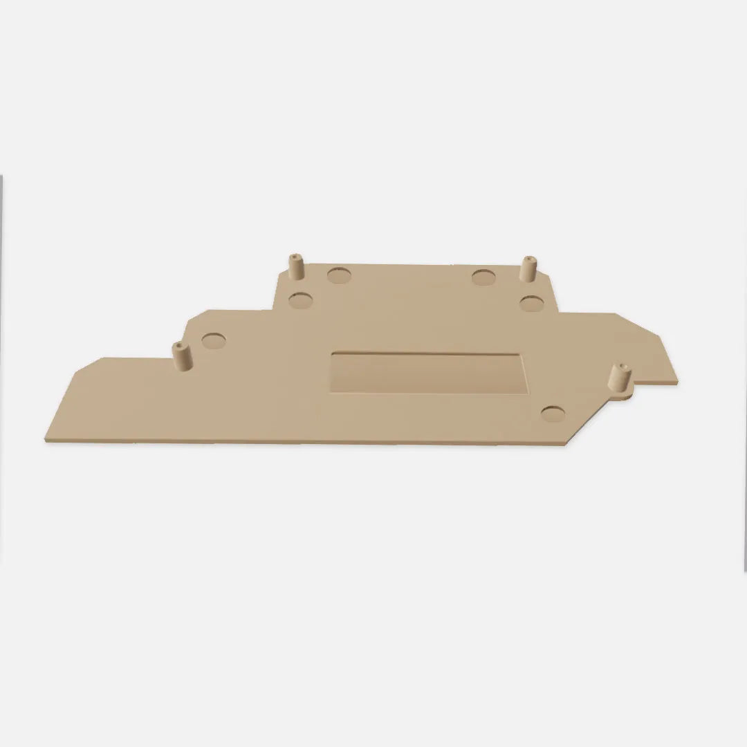 AP DK5 PA BE Tapa final beige para clema DK